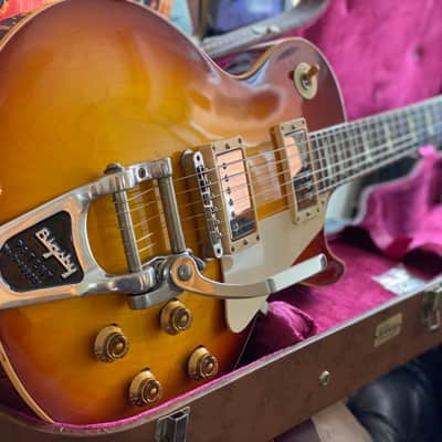 Gibson Les Paul Custom Shop Historic 1958 Reissue with Bigsby (R8) Iced Tea Burst 2012 LPR8 image 2