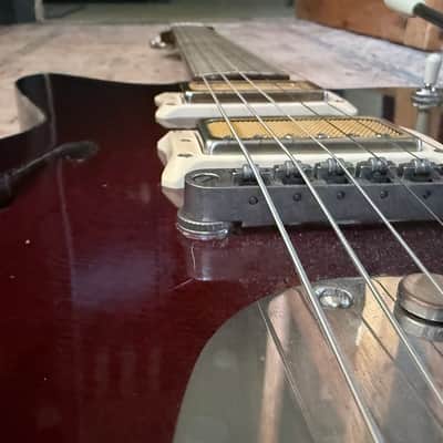 Blind Johns Guitars ‘The DeVille’ 2025 - Redburst image 12