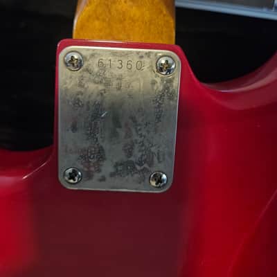 Partscaster Stratocaster Dakota red image 10