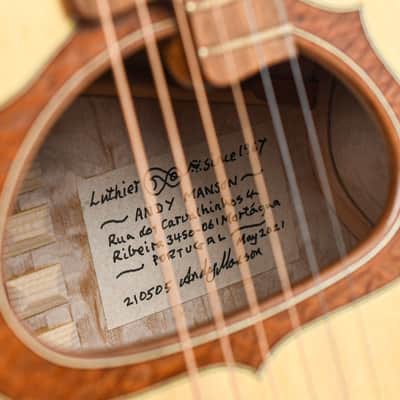Andy Manson Bluebird Romanian Blistered Maple European Spruce 2021 image 11