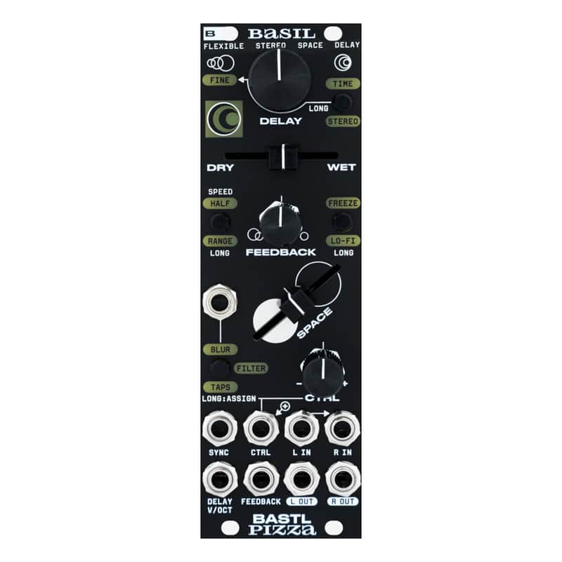Bastl Instruments Basil Eurorack Stereo Delay Module image 1
