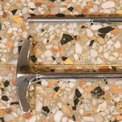 Ludwig 6-1/8" Chrome T Rods 4pk Vintage 1960's -70's image 2