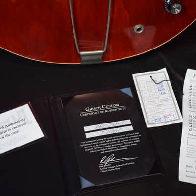 Gibson ES-330 ’59 reissue dark cherry VOS 2012 image 13