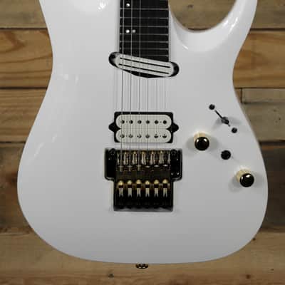 Ibanez Prestige RGA622XH Electric Guitar White w/ Case image 2