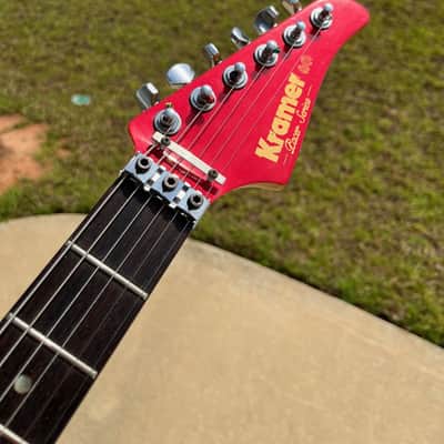 Kramer Pacer Deluxe 1983 "Globe Pacer" - Candy Apple Red image 3