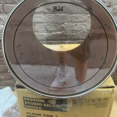 Pearl Session Studio Select 16"x16" Floor Tom W/ Super Hoop - Black Mirror Chrome image 15