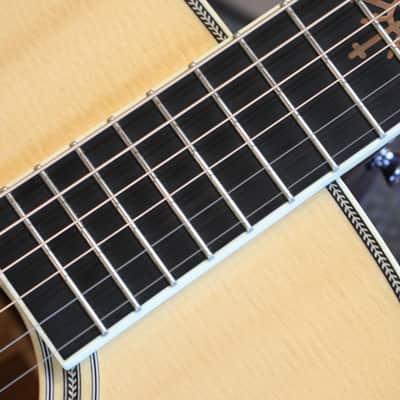 2018 Martin Custom Shop Seth Avett Limited Edition D-35 Dreadnought Acoustic Guitar Natural + OHSC image 9