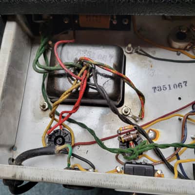1967 Fender Pro Reverb Black Panel 40-Watt 2x12" image 21