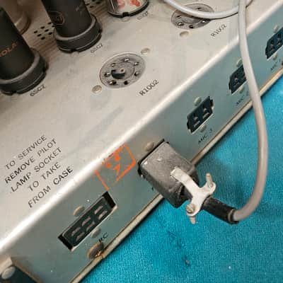 Rauland Borg Model 1932 Tube Amp 60 Watts 1960s image 8