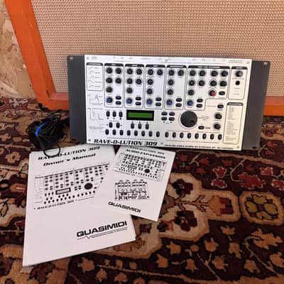 Vintage Quasimidi Rave-O-Lution 309 Drum Machine Sequencer Analogue Synth etc image 1