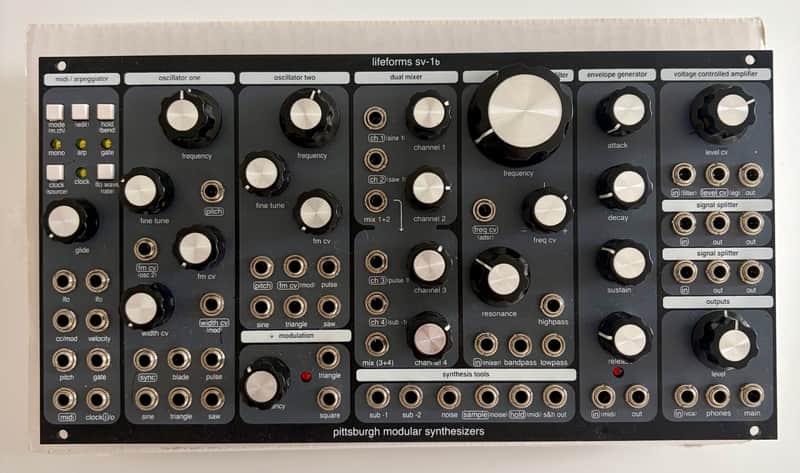 Pittsburgh Modular Lifeform SV-1b Eurorack Synthesizer Module 2020 - Black image 1