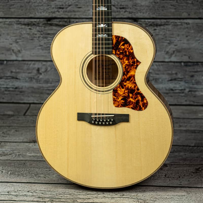 Boucher SG12-63-E 12 String S-Jumbo - Canadian Curly Maple image 1