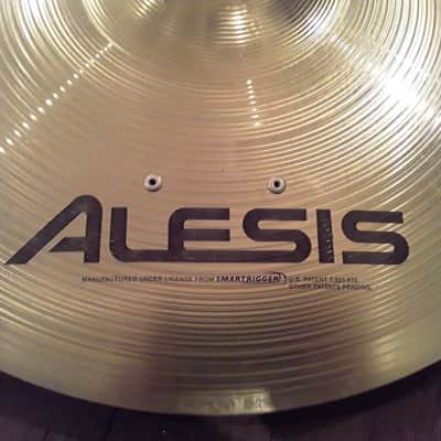 ALESIS SURGE 16" Metal Electronic Ride Cymbal & Cable - Very Clean & Works Great ! image 5