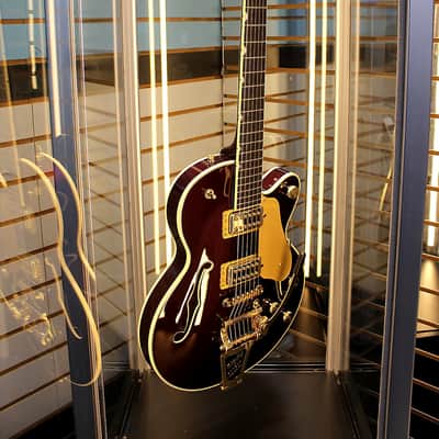 Gretsch Broadkaster Jr. LX Center Block with Bigsby - Blackberry image 1
