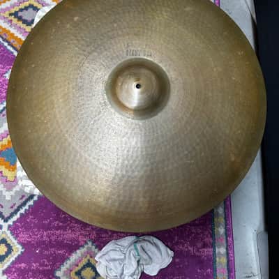 Paiste 24” Black Label Giant Beat Ride 1973 - Approx. 3100 grams image 1
