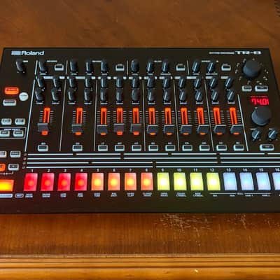 Roland TR-8 Drum Machine Orange LED Mod image 2