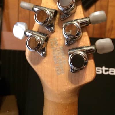 Ernie Ball Music Man Axis Super Sport (USA Made) Black Sparkle WHSC image 6