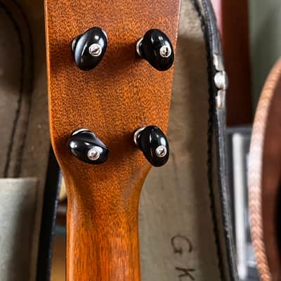 Vintage 1930s Martin Style 0 Soprano Ukulele w/ Vintage Clipboard Case image 8