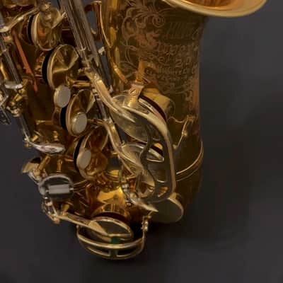 Original Lacquer King Super 20 Alto Saxophone, Cleveland-era - Just Overhauled image 8