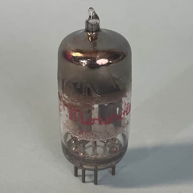 1957 General Electric 12AT7 ECC81 Vintage Motorola Short Plate D Getter! T164 image 1