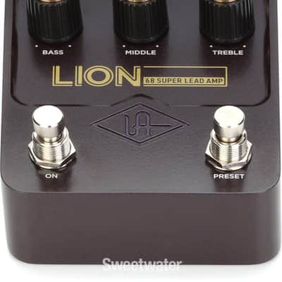Universal Audio UAFX Lion '68 Super Lead Amp Pedal (UALiond1) image 5