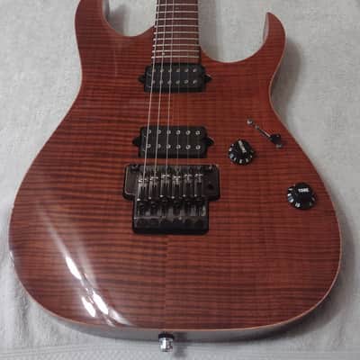 Ibanez Prestige RG3120F-DAM Electric Guitar - Dark Amber image 4