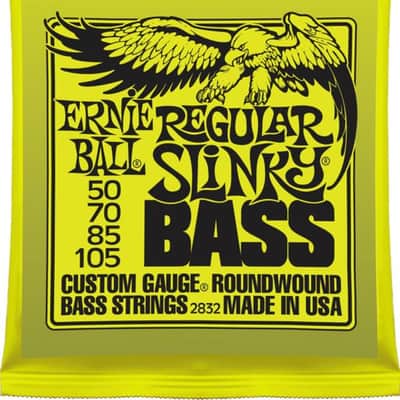 Ernie Ball 2832 Regular Slinky Nickel 4-String Bass Guitar Strings, 50-105 Long Scale image 5