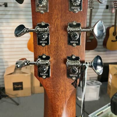 Yamaha FS5 Red Label Acoustic Guitar - Vintage Natural image 7