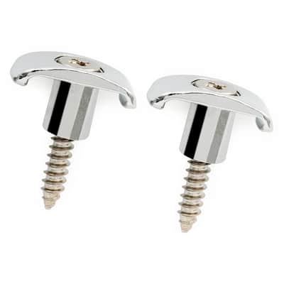 Brio Pro String Trees Guides for Fender American Ultra/Elite Style - Set of 2 - Chrome image 6