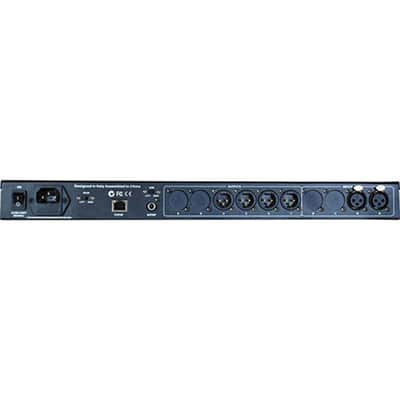 Marani DPA2448QRT 2 Input and 4 Output Speaker Management System with Matrix Mixer, 20Hz-20kHz Frequency Response image 2