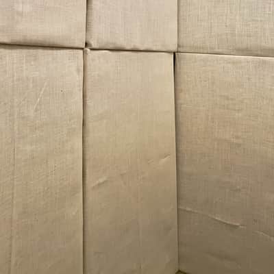 NEW Rockwool Acoustic Panels 4’L x 3’W x 6”H Wood Frame Burlap Fabric image 1