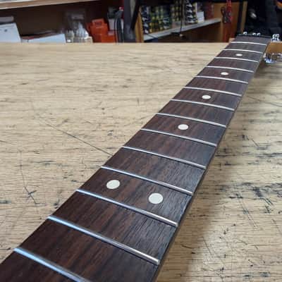 Used Warmoth GN-W Modern Tiltback 59 Roundback Electric Guitar Neck and Tuners image 7