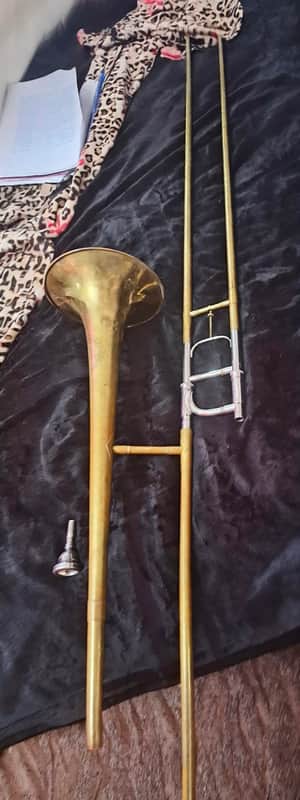 Williams and Wallace  The Wallace trombone 1928-1936 - This is a rare pre WW2 vintage trombone made by master craftsman Earl Wallace image 1