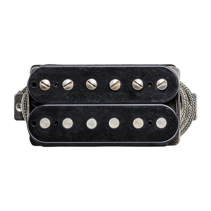 Raw Vintage RV-PAF Classic Humbucker Pickup F-Spaced Aged Black Bobbins image 1