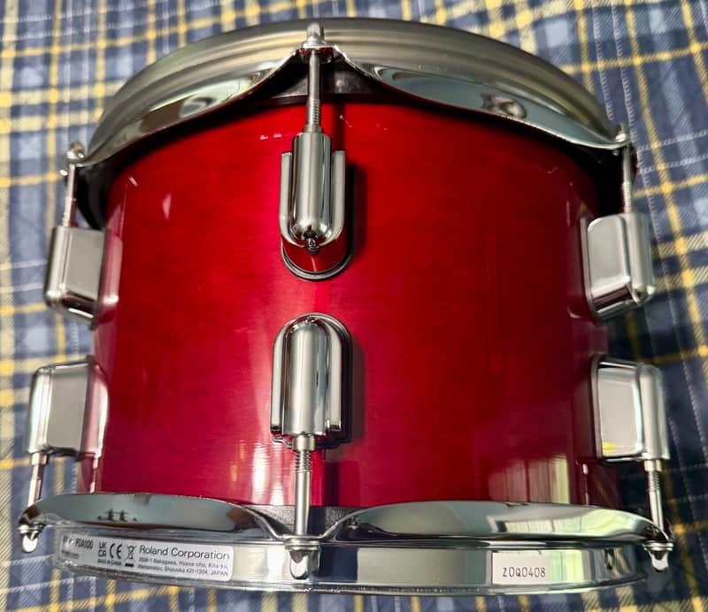 Roland PDA100 V-Pad 10" Dual Trigger Mesh Drum Pad 2021 - Present - Gloss Cherry image 1