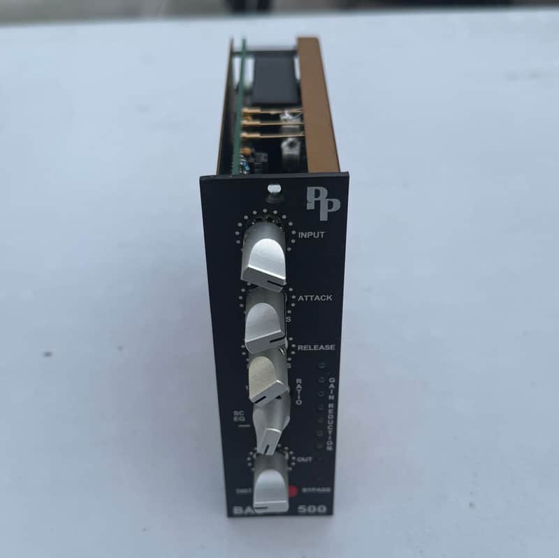 Pete's Place BAC-500 500 Series FET Compressor Module 2010s - Black image 1