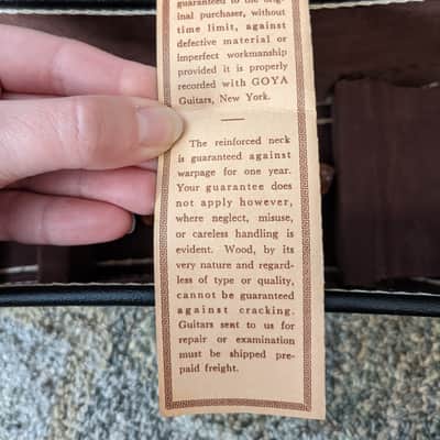 Goya Levin G10 Classical Guitar ca 1965 image 12