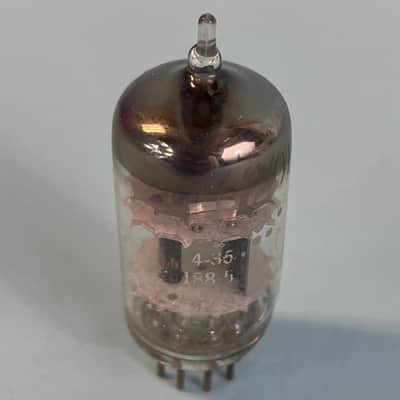1954 General Electric 12AT7 ECC81 (x2) Vintage Matched Pair GE Preamp Tube! T75 image 3