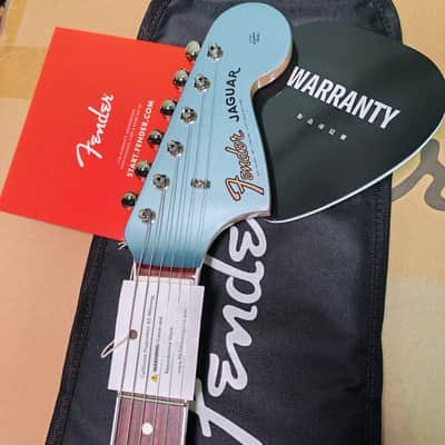 *NEW IN BOX* 2026 Fender Japan FSR Traditional 60s Jaguar Ice Blue Metallic with Matching Headstock, Alder Body, MIJ JD26 image 3
