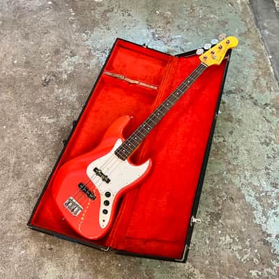 CIJ Fender Jazz Bass JB-62 2002 - Fiesta Red Tokai era MIJ crafted in japan MOT image 6