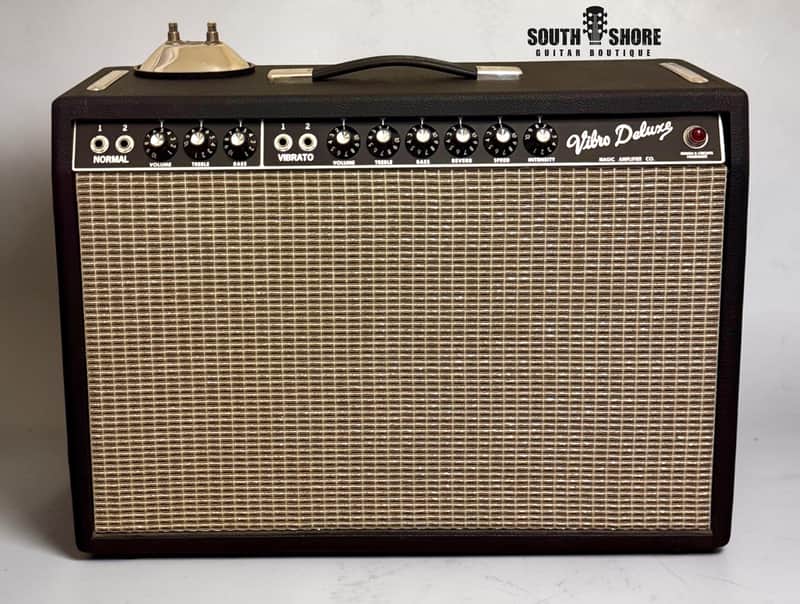 Magic Amps Vibro-Deluxe - Circa 2023 (22W AB763 style Deluxe Reverb Amp circuit) NOS RCA Black Plate output Tubes. Every upgrade imaginable. image 1