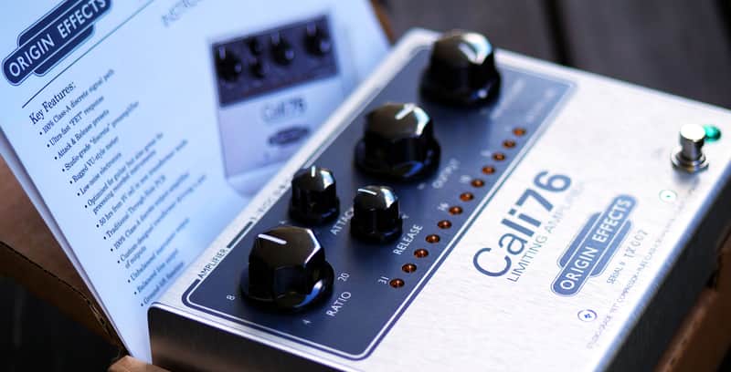 Origin Effects Cali76-TX Number Serial Number 007 with Transformer As new in Box image 1