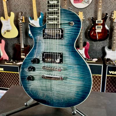 ESP LTD EC 256FM CB ZURDO / LEFTY/ GAUCHER - COBALT BLUE image 2