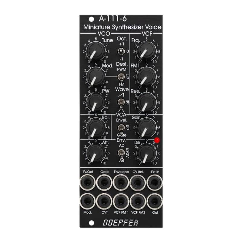 2010-present Doepfer Doepfer A-111-6V Vintage Mini Synth Voice…