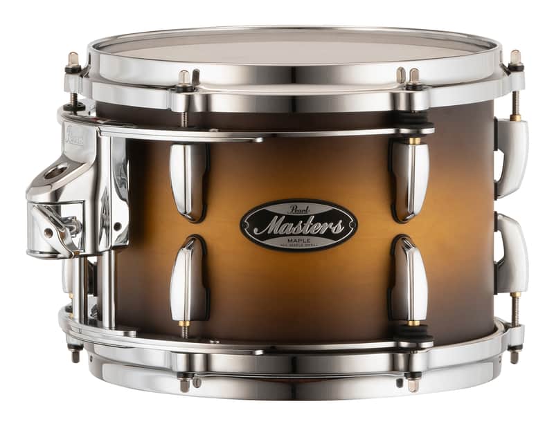 Pearl Masters Maple 10x8" Matte Olive Burst Premium Lacquer #831 Rack Tom Tom Drum w/GyroLock | WorldShip | NEW | Authorized Dealer image 1