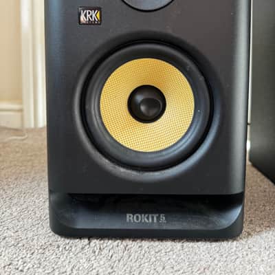 KRK RP-5 Rokit G4 2-Way 5" Active Studio Monitors (Pair) 2019 - 2021 - Black image 2