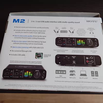 MOTU M2 USB-C Audio Interface image 4