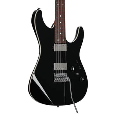 Ibanez Premium AZ42P1 Electric Guitar (with Gig Bag), Black, Open Box (Good) image 3