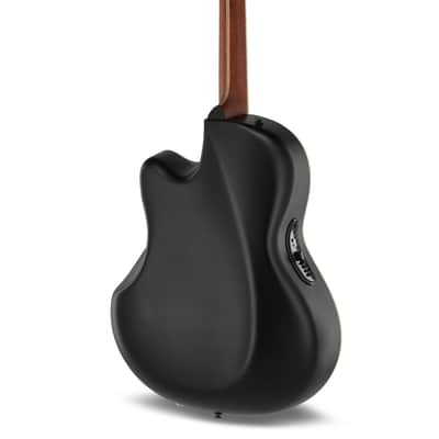 Ovation 2762BL-HB-G Custom Balladeer US-Made Deep Contour Lyrachord® GS Body Maple Neck 6-String Acoustic-Electric Guitar w/Soft Case image 3