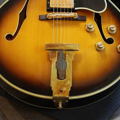 1968 Gibson L-5CES Florentine Hollow Body Electric Guitar Sunburst + HSC image 5